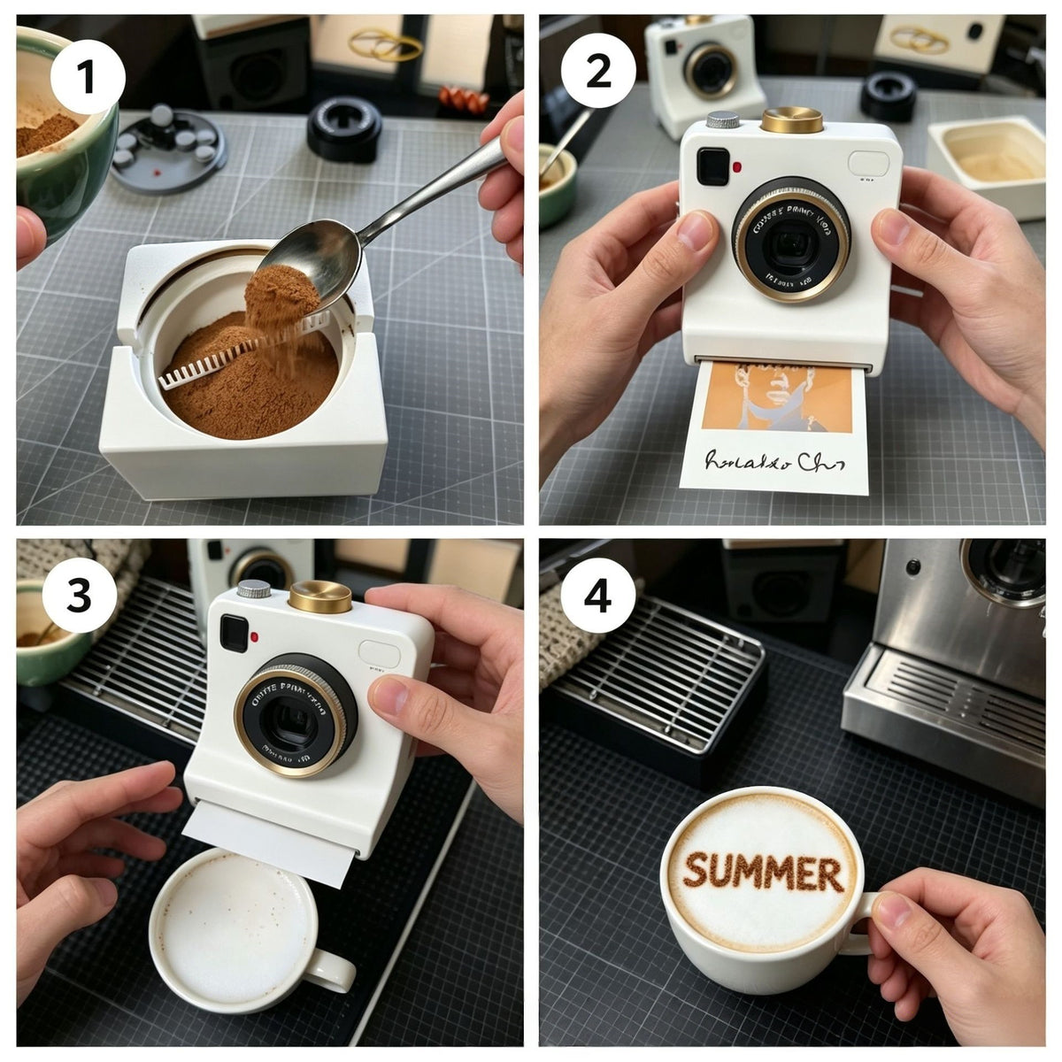 Latte-Art-Kamera