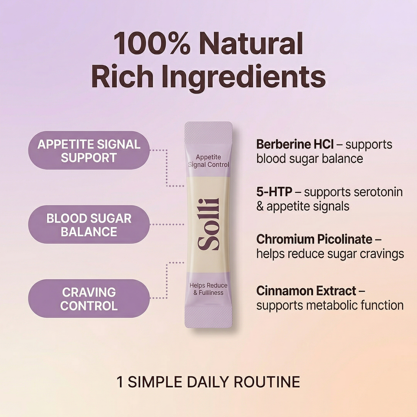 SOLLI RESET™ CRAVINGS SUPPORT DRINK MIX